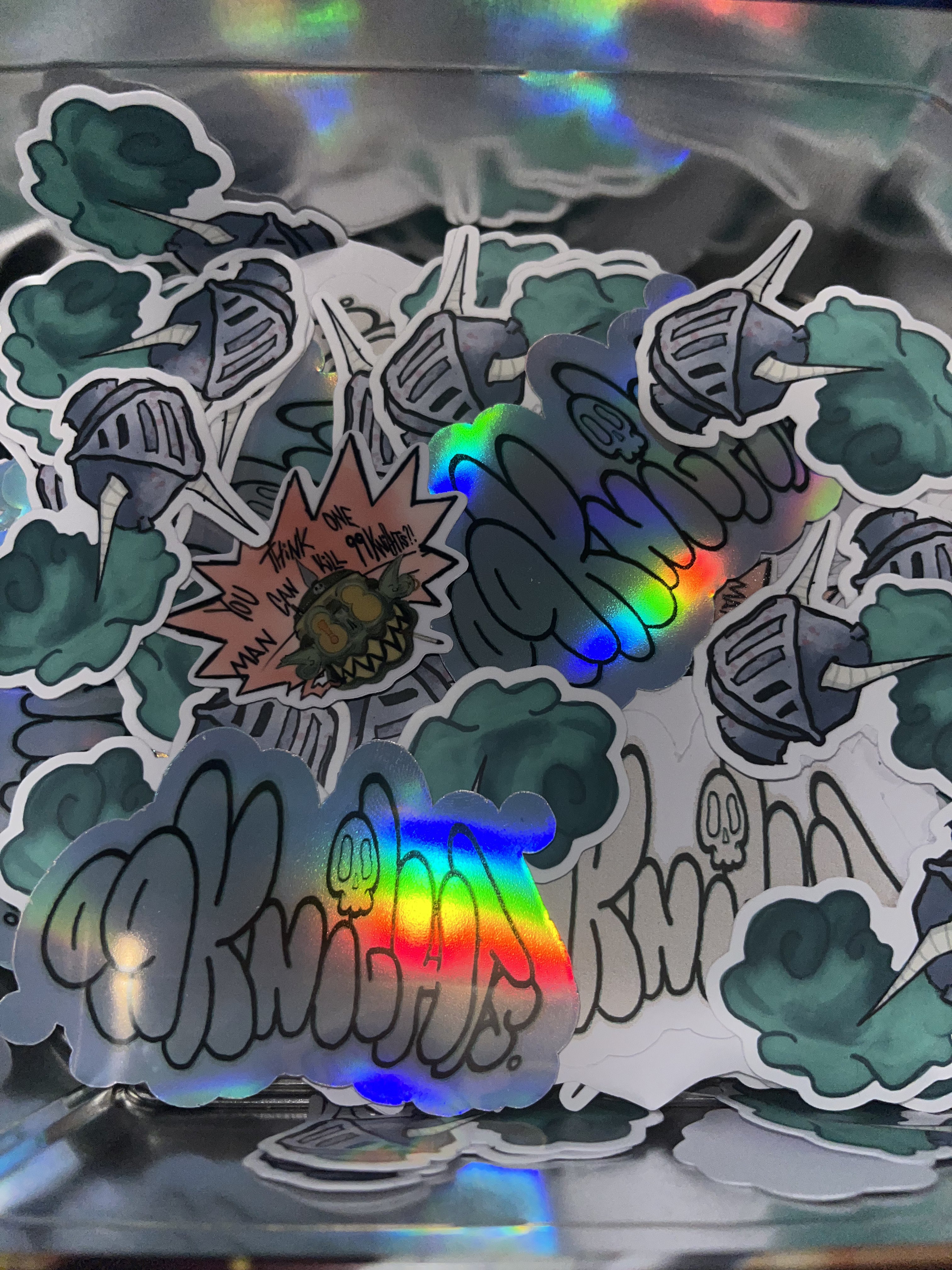 3 RANDOM STICKERS *SHOW LEFTOVER*